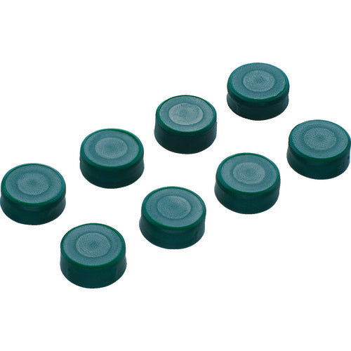 TRUSCO 樹脂台車 交換用目隠しキャップ グリーン 8個入り JDMC-8S-GN 1 S