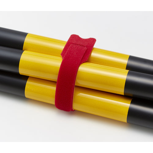 TRUSCO Magic Band Strap 40cm Yellow 4 Pieces MKS-3840-Y 1 Bag