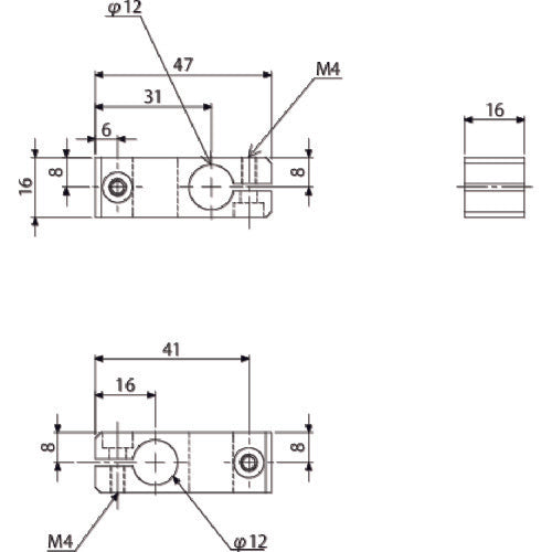 아인츠 크로스 커넥터·φ12φ12 N01861-202 1개