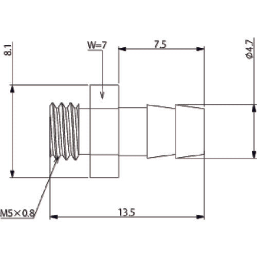 アインツ 継手 BF-6 1 個