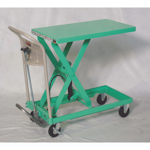 TRUSCO ハンドリフター 150kg 400X720 グリーン HLFA-S150G 1 台