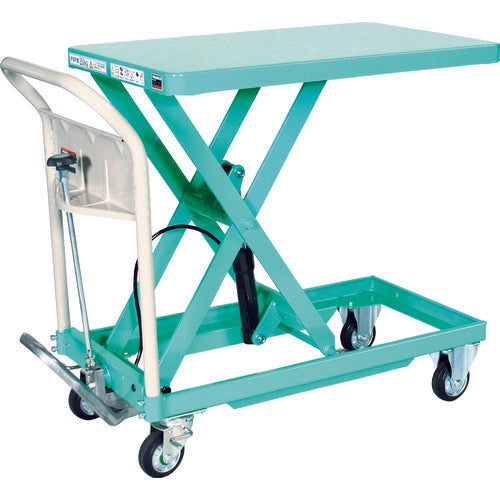 TRUSCO ハンドリフター 250kg 500X800 グリーン HLFA-S250G 1 台