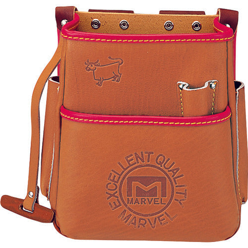 MARVEL 電工ポケット<牛皮> MDP-210 1個