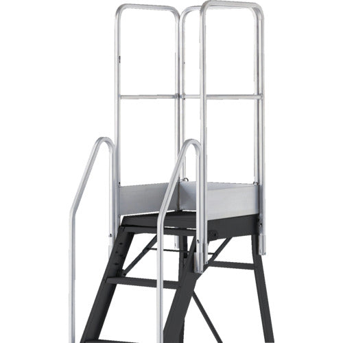 TRUSCO Full set handrail for step stool TDAD Height 1100mm For body height 0.90m to 1.80m TDAD-TF-110 1 unit