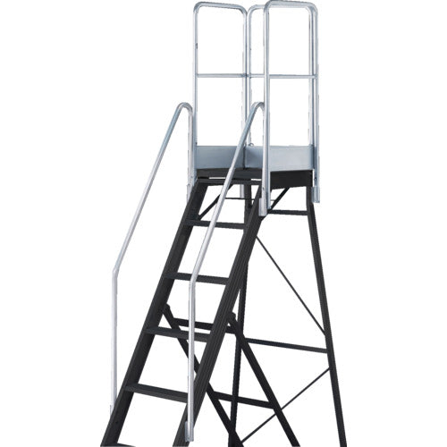 TRUSCO Full set handrail for step TDAD Height 1100mm For main body height 2.10m TDAD-TF-210-110 1 unit