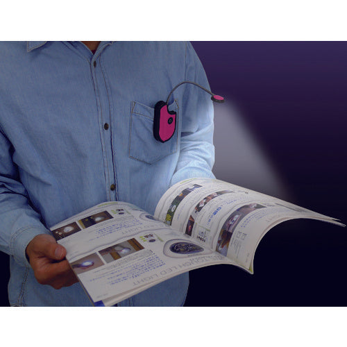 KONTEC 유연한 LED 포켓 라이트 핑크 KE-151 1 개