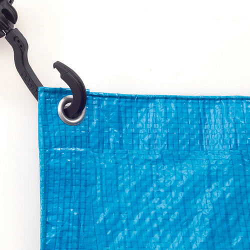 TRUSCO ベルトで止めるフック 自在式フック 19cmベルト付き 小 HKJ-190-S 1 個