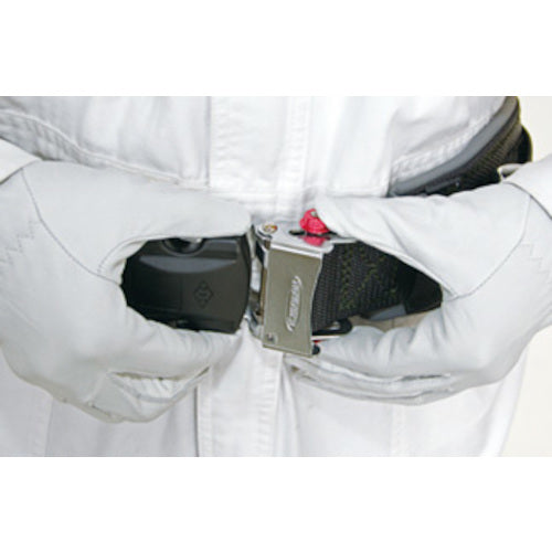 MARVEL Adjustable Work Positioning Belt (One-Touch Buckle) Black with 1 D-Ring and 1 Square Ring MATX-80B 1 Piece