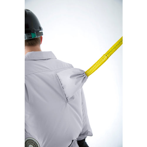 ジーベック 綿薄手現場服ヘリンボンフルハーネス仕様空調服XE98102−62−LL XE98102-62-LL 1 着