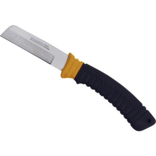 MARVEL 電工ナイフ ザ・ナイフ 刃長80mm 砥石付きナイフケース LE-325 1丁