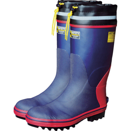 홍진 고무 세이프티 부츠 SBHD-3120 네이비 24.0 cm SBHD-3120-NV-24.0CM 1 발