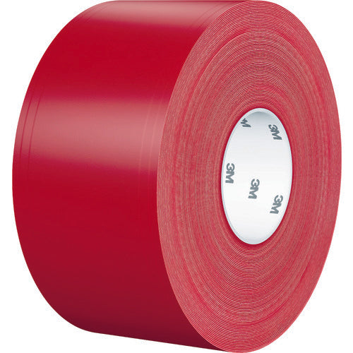 3M Line Tape High Durability Line Marker 971 101.6mm x 32.9m Red 971 RED 101X32 1 Roll