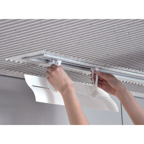 다이안 서비스 에어 윙 슬릿 화이트 1 세트 2 매입 AW12-021-02 1 S