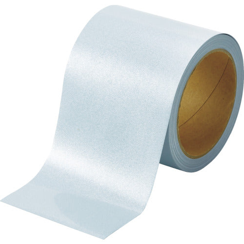 TRUSCO Retroreflective Tape 90mm x 10m White TRFT90-W 1 Roll