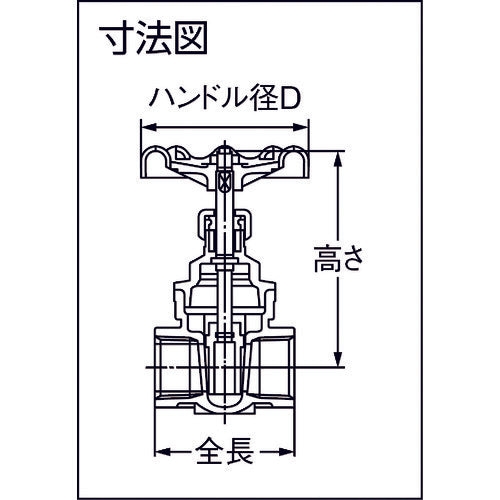 Onda Manufacturing SVG2 type (gate valve) Rc1/2 SVG2-15 1 piece