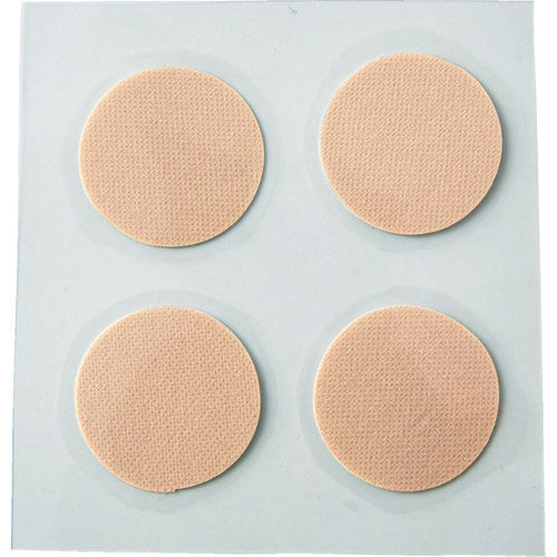 TRUSCCO 미끄럼 방지 시트 양면 타입 25 파이 원형 4개입 TNSS-25P4 1장