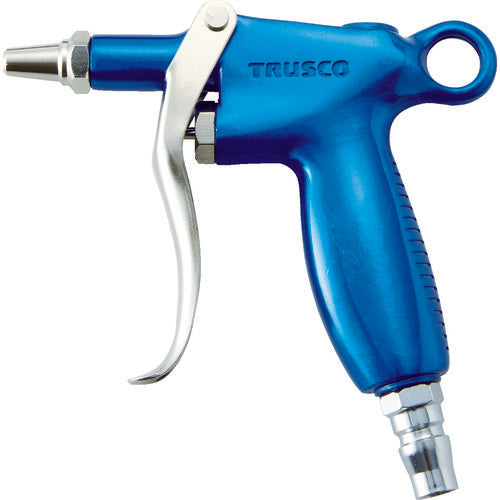 TRUSCO カラーエアダスター ブルー 引金式 プラグタイプ 標準ノズル TD-80B-B 1 個