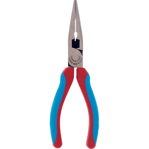 CHANNEL Heavy Duty Long Nose Pliers 166mm Comfort Handle E326CB 1 Pcs