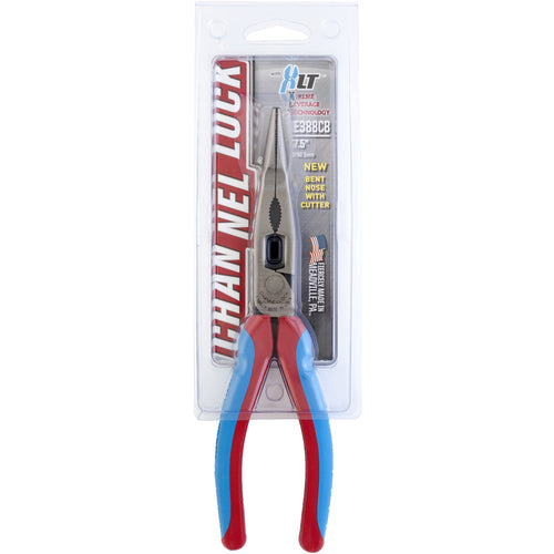 CHANNEL Heavy Duty Long Nose Pliers 198mm Comfort Handle E388CB 1 Pcs