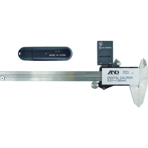 A&D ワイヤレス デジタルノギス(送・受信機付属セット) AD−5767−150S AD-5767-150S 1 S