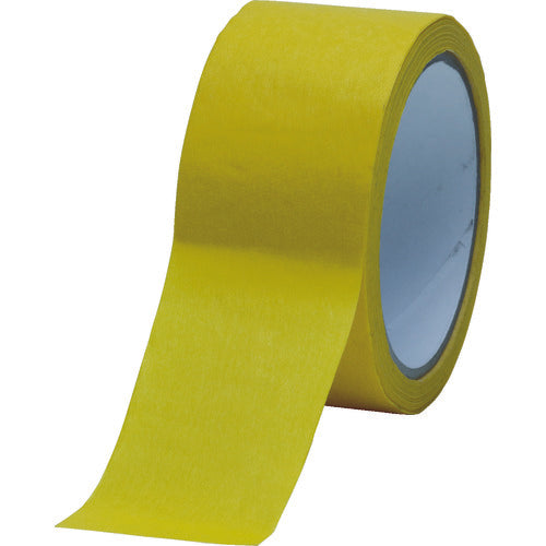 TRUSCO Heat-Resistant Masking Tape, Crepe Paper, High Water Resistance, 48mm x 50m, TM-WP-48, 1 Roll
