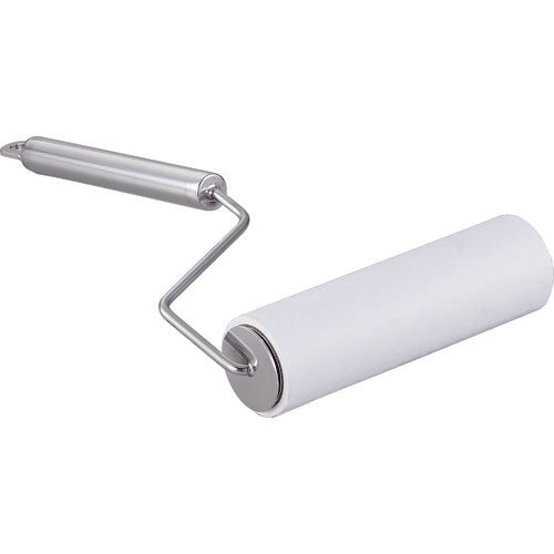 TRUSCO 올 스테인레스 스틸 접착 롤러 클리너 핸들 NRCH 1 개