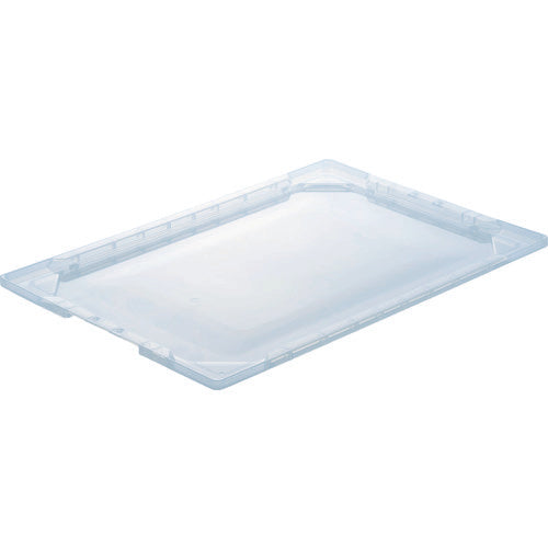 TRUSCO 薄型折りたたみコンテナスケルコン TSK−O50、40、30兼用フタ 透明 TSK-O50F-TM 1 枚