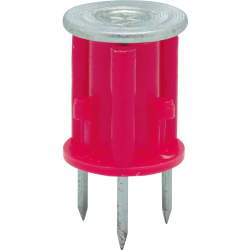 삼문 목제 합판 형틀용 인서트 배리어스 3분 레드 500개입 V-3030-R 1 상자