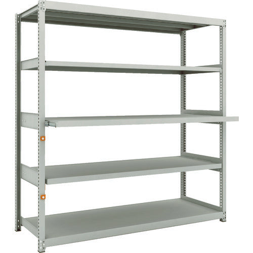 TRUSCCO 스틸 랙 M2형 경중량 선반 1760X600XH1800 5단 중 슬라이드 2단 단체 M2-6663M2 1대