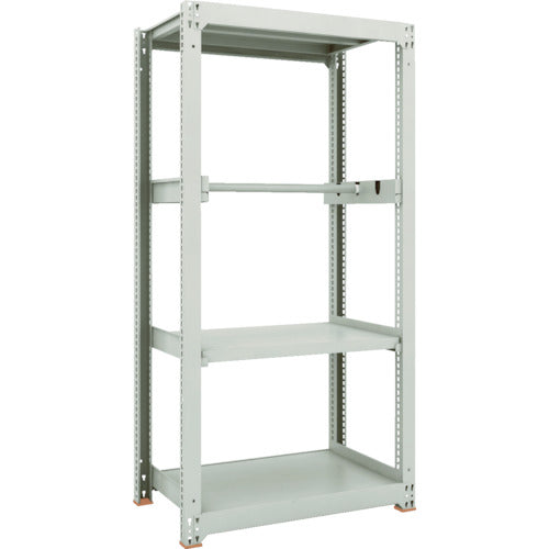 TRUSCO Steel Rack M3 Medium Duty Shelf W900 x D571 x H1800 Pipe 1 Shelf Single Unit M3-6363P1 1 Unit