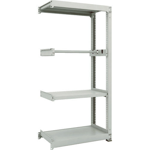 TRUSCO Steel Rack M3 Medium Duty Shelf W900 x D471 x H1800 Pipe 1 Tier Connected M3-6353P1B 1 Unit