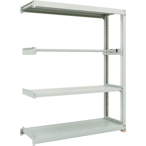 TRUSCO Steel Rack M3 Medium Duty Shelf W1500 x D471 x H1800 Pipe 1 Tier Connected M3-6553P1B 1 Unit