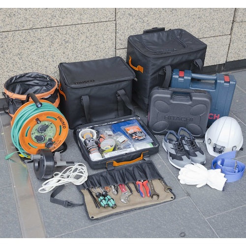 TRUSCO プロ用段積みバッグ STACK BLOCK パーツケース 420X70 SB-PT42B 1 個