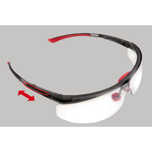 Honeywell 【売切廃番】保護メガネ アダプテック スモークレンズ 赤+黒 ワイド幅 T5900WTKSJ 1 個