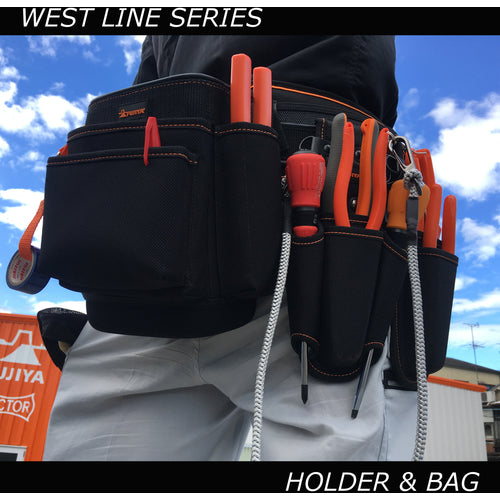 Fujiya cloth electrician bag standard type WB-12 1 piece