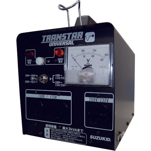 SUZUKID 휴대용 변압기 트랜스터 유니버설 승강압 겸용 STU-312 1대