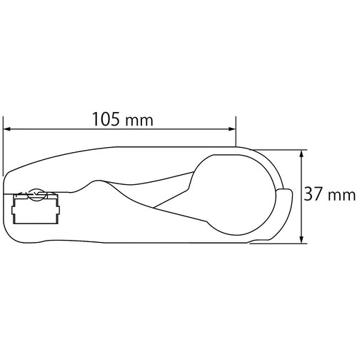 EBI Coaxial Cable Stripper DS5 1pc