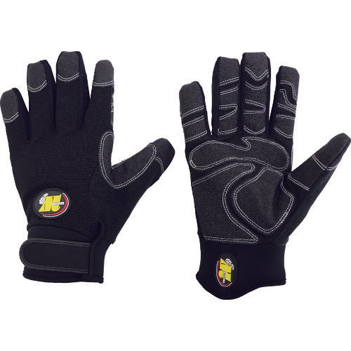 Mie Robe Waterproof and Cold Protection Gloves (Black) M NO.754-M 1 pair