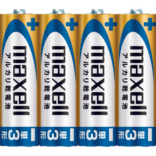 マクセル アルカリ乾電池単3(4個入り) LR6(GD)4P 1PK