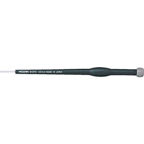 HOZAN Ceramic Adjustment Driver -1.8 x 0.4 D-272 1 piece