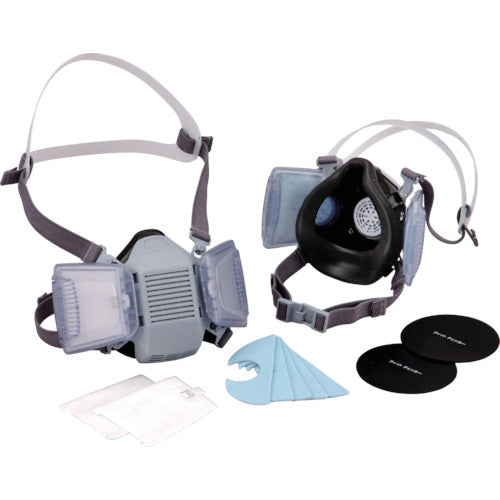 토요 세프티 전성기 부착 교체식 방진 마스크(직결식/반면형) NO. 1821 1개