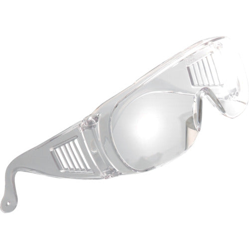 トーヨーセフティ 防じんメガネ オーバーグラス クリア(スペクタクル型) NO.1370-C 1個