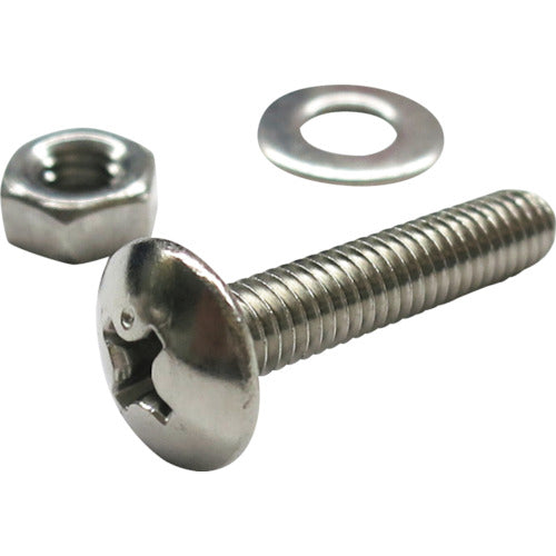 DAIDOHANT HP Stainless Steel Machine Screw Truss 5X12 6pcs 10186609 1PK