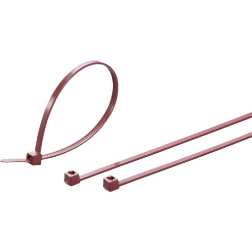 TYTON Insulok Tie Metal Content Tie (100 pieces) Azuki 2.5mm width MCTS100-RUS 1 bag