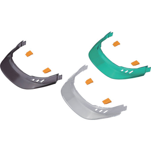 トーヨーセフティ 取替え用ひさし スモーク NO.SPH-S 1個