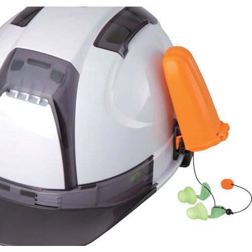 Toyo Safety Helmet-mounted retractable earplugs NO.1961-OK 1 piece