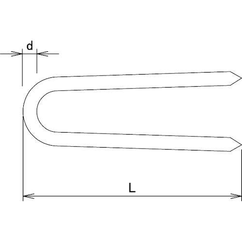 DAIDОHANT HP 又釘 4.2×50 6本入 10183124 1PK