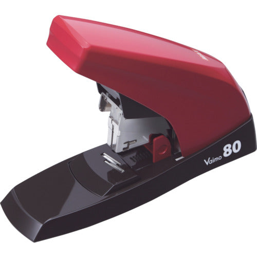 MAX 卓上ホッチキス バイモ80 HD−11UFL/R レッド 80枚とじ HD-11UFL/R 1 個