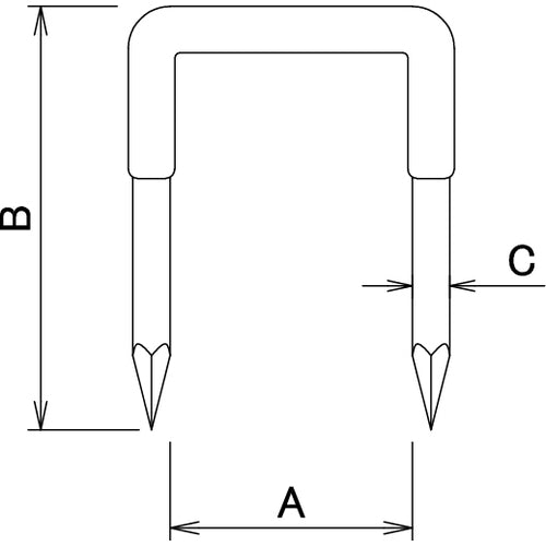DAIDOHANT HP Insulated Staples 5/8 28 pcs 10183184 1PK