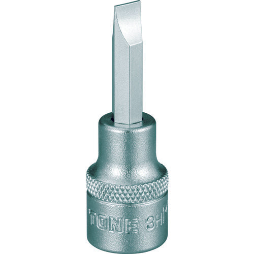 TONE 드라이버 비트 소켓 (-) 0.8×6.0 삽입각 9.5mm 3H-M2 1개